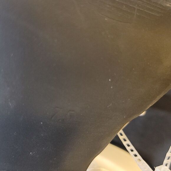 BRAND NEW SOUL PRINCESS PLAIN PLATFORM ANKLE CURVE WIDE HIGH HEEL SANDAL S2 - Picture 14 of 15